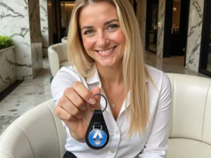 Renault Porte-clés Perso Photo Robuste Toucher Limité